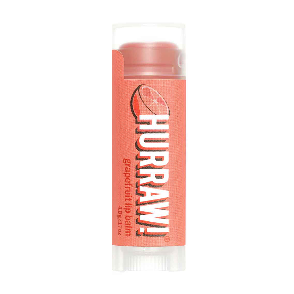 Бальзам для губ Hurraw! Grapefruit Грейпфрут, 4.8 г
